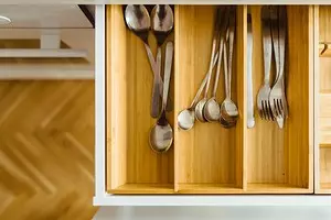 Sådan vælger du køkkenkasser og organiserer korrekt opbevaring: 7 vigtige tips 6191_1