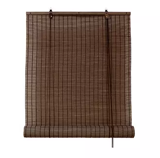 Rolled Curtain Escar Bambus (Brown)