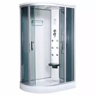 Cabina de dutxa Luxus 811 r Palet baix de 120 cm * 80 cm