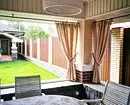 Izvēlieties aizkarus verandai un terases uz materiāla, krāsu un formu 6224_96