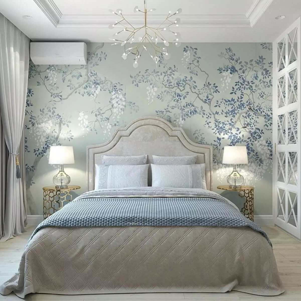 Nous sélectionnons des couvre-lits parfaits et un plaid à l'intérieur de la chambre à coucher: 6 Delométrie 6260_19