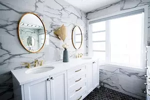 10 Gagasan Trend pikeun desain kamar mandi 6298_1