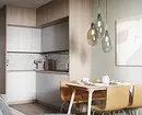 Área de cociña de 20 metros cadrados. M: Consellos para crear un interior funcional e elegante 6327_36