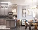 Área de cociña de 20 metros cadrados. M: Consellos para crear un interior funcional e elegante 6327_82