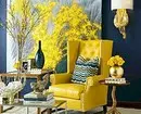 Elaborem l'interior de colors grocs: 4 consells universals i la millor combinació 6342_125