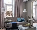 Trendy 2020: 70 Možnosti pre módne záclony v obývacej izbe 6418_131