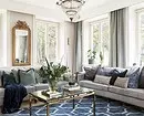 Trendy 2020: 70 Možnosti pre módne záclony v obývacej izbe 6418_134