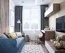 Trendy 2020: 70 Možnosti pre módne záclony v obývacej izbe 6418_3