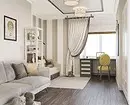 Trendy 2020: 70 možností pro módní záclony v obývacím pokoji 6418_5