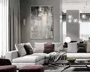Trendy 2020: 70 možností pro módní záclony v obývacím pokoji 6418_66