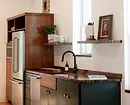 Jak wydać wnętrze kuchni z umywalką w oknie: przydatne wskazówki i 58 zdjęć 6462_33
