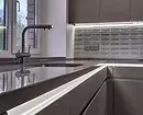 Ինչպես տրամադրել խոհանոցային ինտերիեր պատուհանում լվացարանով. Օգտակար խորհուրդներ եւ 58 լուսանկար 6462_93