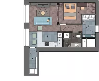 Kedela sareng kanyamanan: apartemen saeutik dina sumanget abad XIX 6480_46