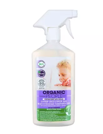 Spray för köksytor Organiska människor