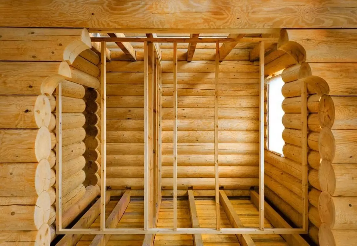 پارتیشن های داخلی در یک خانه چوبی: 3 نوع و راهنمایی برای ساخت و ساز 6490_6
