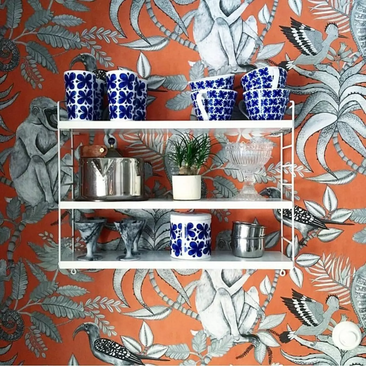 What wallpapers for the kitchen will be relevant in 2020: a review of trends and 70 beautiful examples 6496_14