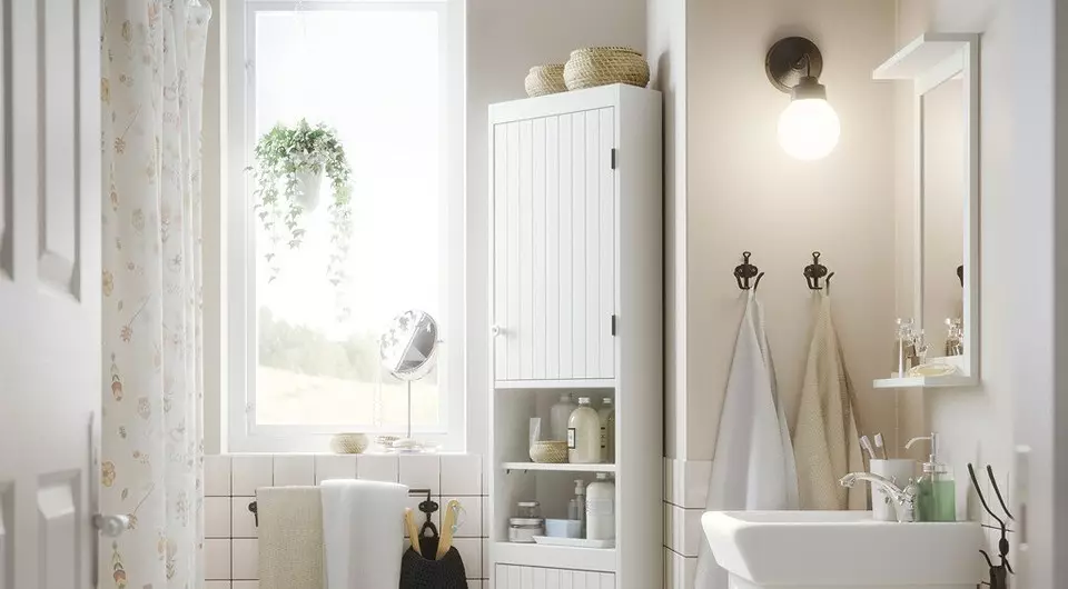 IKEA за малка баня: 6 елемента, които харесвате