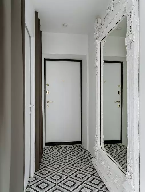 Sådan arrangerer man et smukt og funktionelt design af gangen på 4 kvadratmeter. M. 661_54