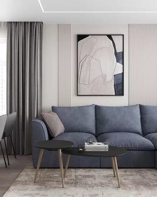 Ofbyldings oer de sofa: 6 regels en tips foar it kiezen fan en lokaasje 6643_25