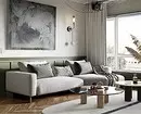 Gambar di atas sofa: 6 aturan dan tips untuk memilih dan lokasi 6643_59