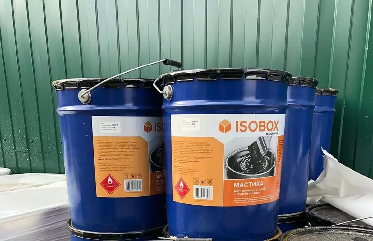 Hur man spädar bitumen mastic för takläggning eller foundation 6645_5