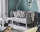 Paano mag-ayos ng murang living room na may IKEA: Natagpuan ang 11 angkop na mga kalakal 6648_11
