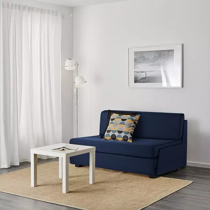 Hur man arrangerar ett billigt vardagsrum med IKEA: Hittade 11 lämpliga varor 6648_6