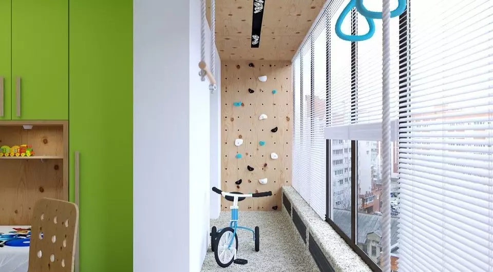 Sådan udstyres et sted for sport i en lille lejlighed: 4 tilgængelige muligheder