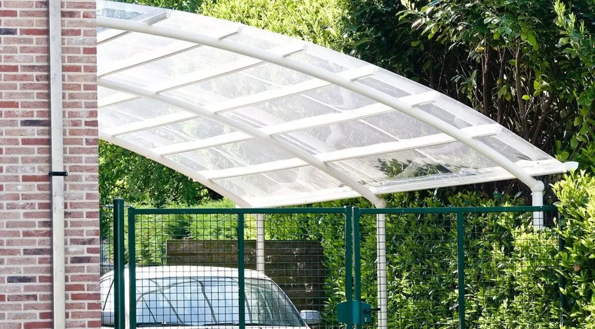 Paghimo usa ka canopy alang sa usa ka makina nga Polycarbonate sa imong kaugalingon nga mga kamot