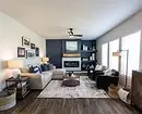 Erstellen Sie eine ideale weiche Zone im Wohnzimmer: 7 Möglichkeiten, Sofa und Sessel zu kombinieren 6660_16