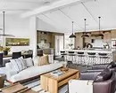 Crie uma zona macia ideal na sala de estar: 7 maneiras de combinar sofá e poltronas 6660_17