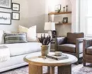 Crea una zona blanda ideal en la sala de estar: 7 maneras de combinar sofá y sillones 6660_19