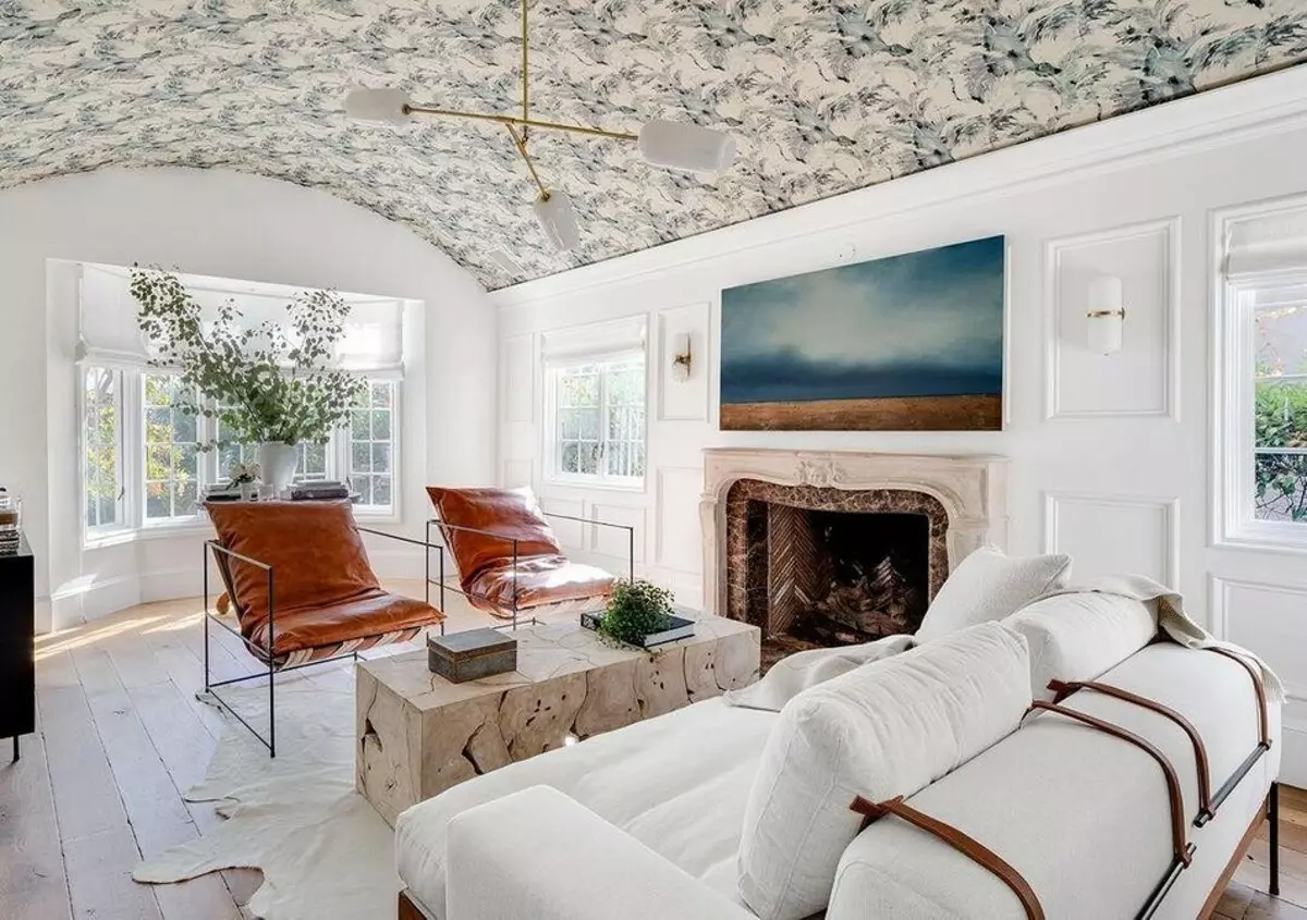 Crea una zona blanda ideal en la sala de estar: 7 maneras de combinar sofá y sillones 6660_20
