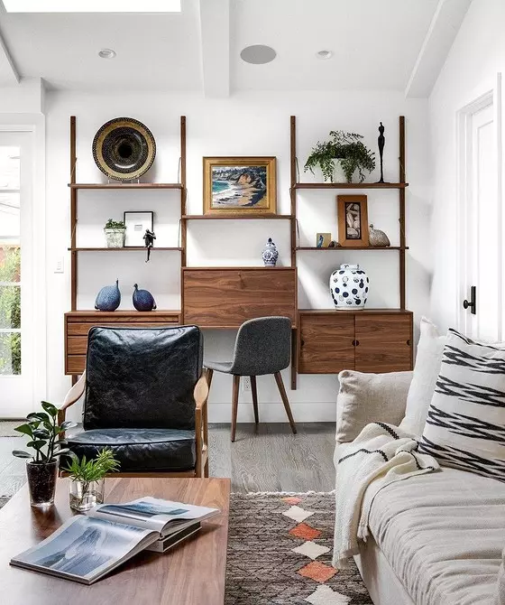 Crea una zona blanda ideal en la sala de estar: 7 maneras de combinar sofá y sillones 6660_24