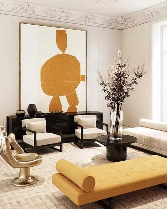 Maak een ideale zachte zone in de woonkamer: 7 manieren om bank en fauteuils te combineren 6660_30