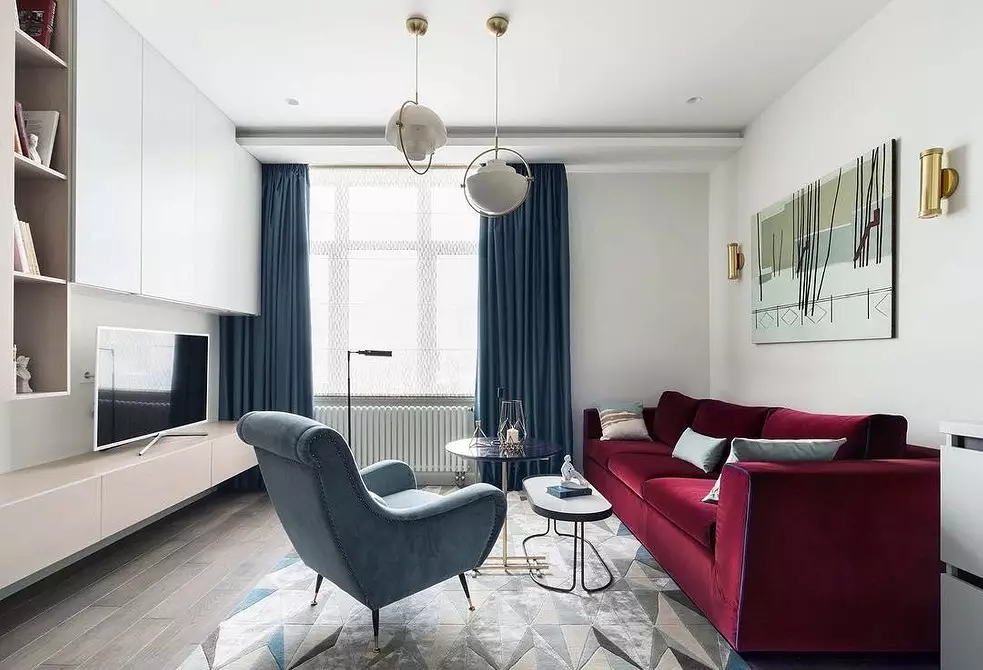Създайте идеална мека зона в дневната: 7 начина за комбиниране на дивана и кресла 6660_39