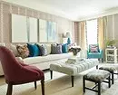 Crie uma zona macia ideal na sala de estar: 7 maneiras de combinar sofá e poltronas 6660_6