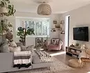 Vytvorte si ideálnu mäkkú zónu v obývacej izbe: 7 spôsobov, ako kombinovať pohovku a kreslá 6660_61