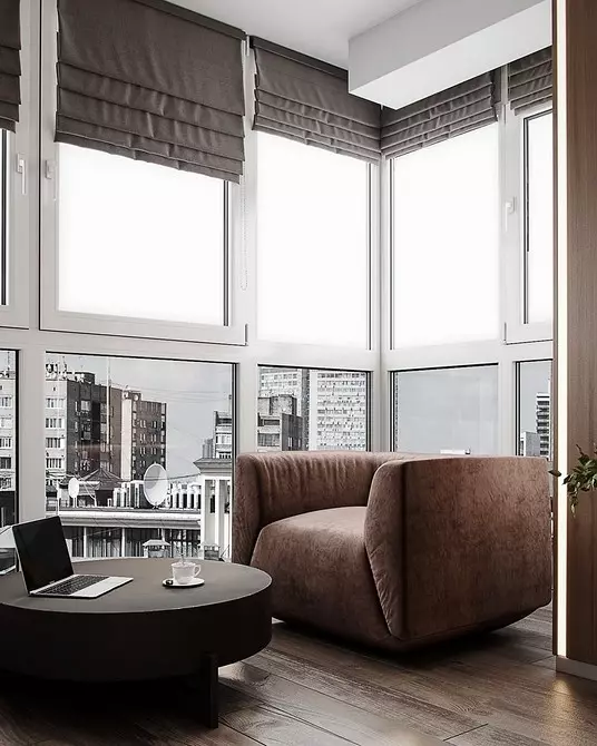 Módní záclony v obývacím pokoji v moderním stylu (52 fotografií) 6680_14