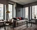 Módní záclony v obývacím pokoji v moderním stylu (52 fotografií) 6680_18