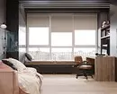 आधुनिक शैली में रहने वाले कमरे में फैशनेबल पर्दे (52 फोटो) 6680_21