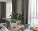 Módní záclony v obývacím pokoji v moderním stylu (52 fotografií) 6680_30
