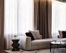 Módní záclony v obývacím pokoji v moderním stylu (52 fotografií) 6680_31