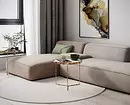 Fashionable curtains sa living room sa modernong estilo (52 mga larawan) 6680_33