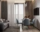 Trendiga gardiner i vardagsrummet i modern stil (52 foton) 6680_37