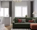 Módní záclony v obývacím pokoji v moderním stylu (52 fotografií) 6680_40