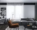 Módní záclony v obývacím pokoji v moderním stylu (52 fotografií) 6680_53