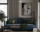 Cortinas elegantes na sala de estar em estilo moderno (52 fotos) 6680_71