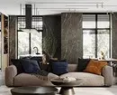 Módní záclony v obývacím pokoji v moderním stylu (52 fotografií) 6680_73