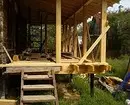 Verandë në shtëpinë e drurit: Këshilla për krijimin dhe dizajnin (35 foto) 6688_16